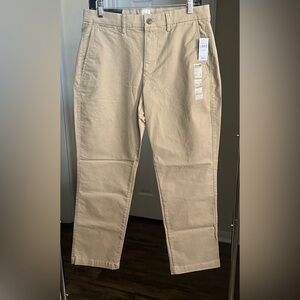 Gap Essential Khaki Straight Women’s Pants NWT